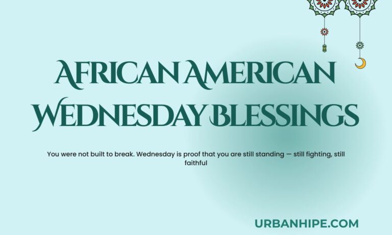 African American Wednesday Blessings