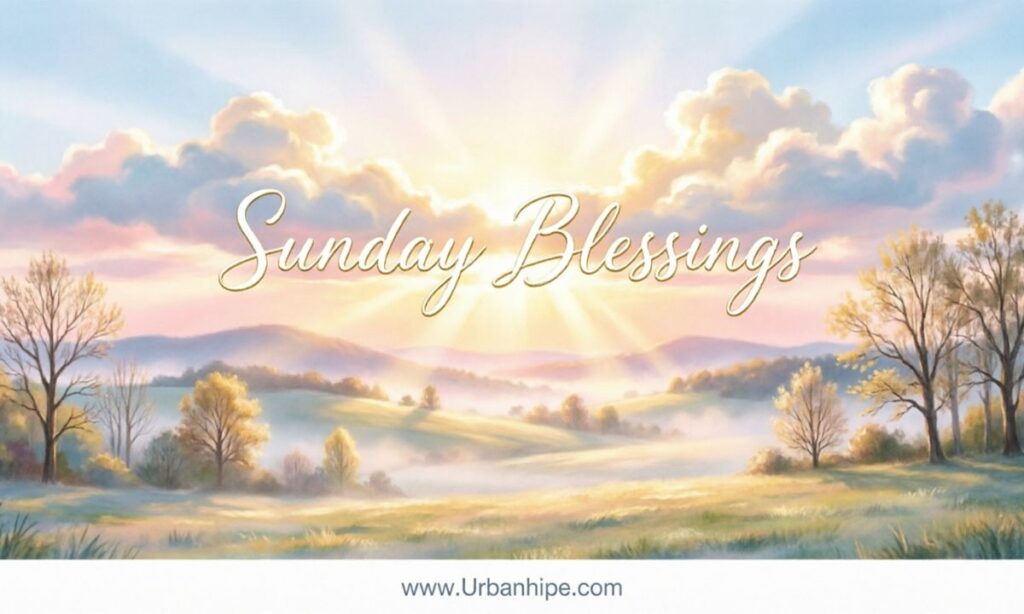 Beautiful Sunday Blessings