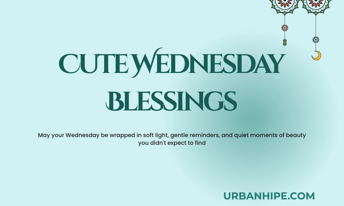 Cute Wednesday Blessings