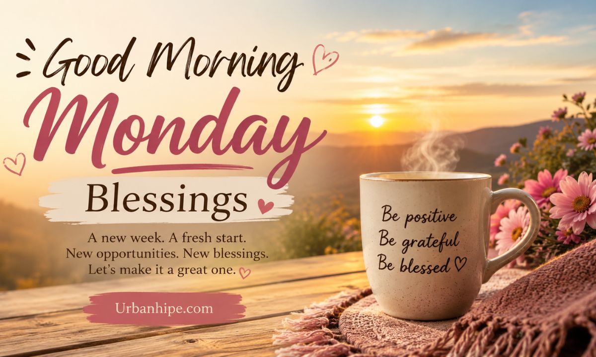 Good Morning Monday Blessings