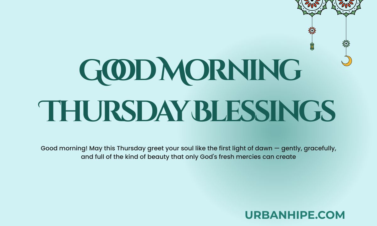 _Good Morning Thursday Blessings