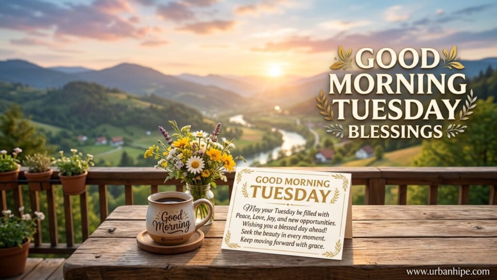 Good Morning Tuesday Blessings Quotes
