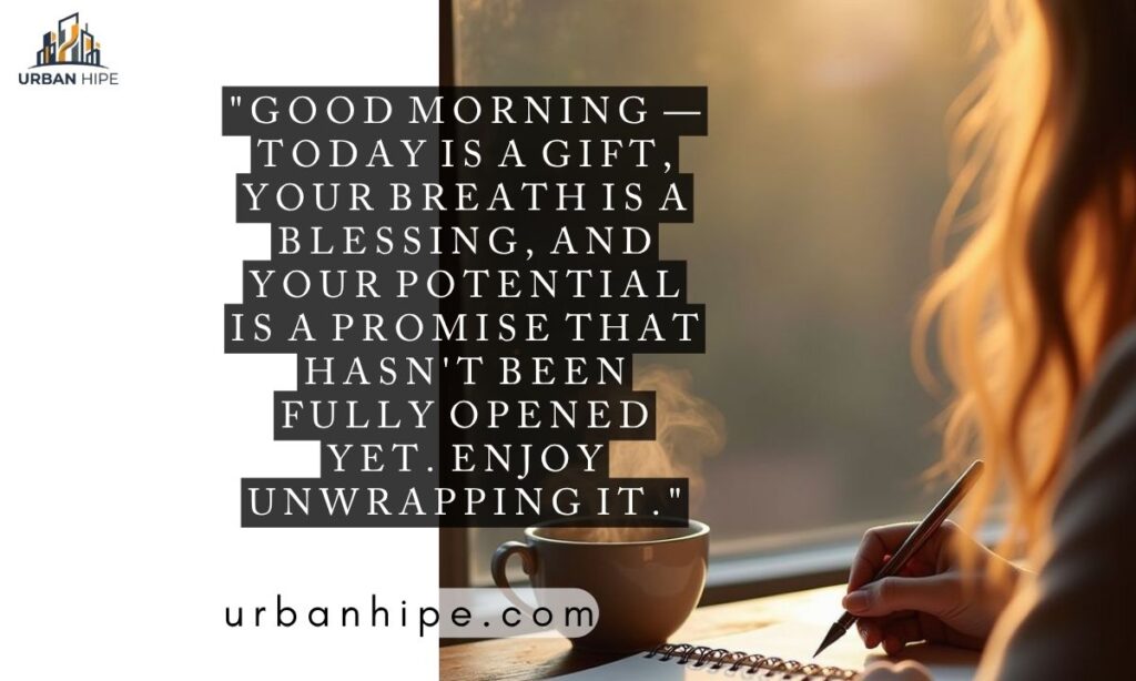 Positive Black Good Morning Quotes