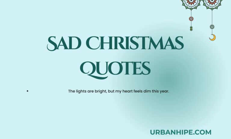 Sad Christmas Quote