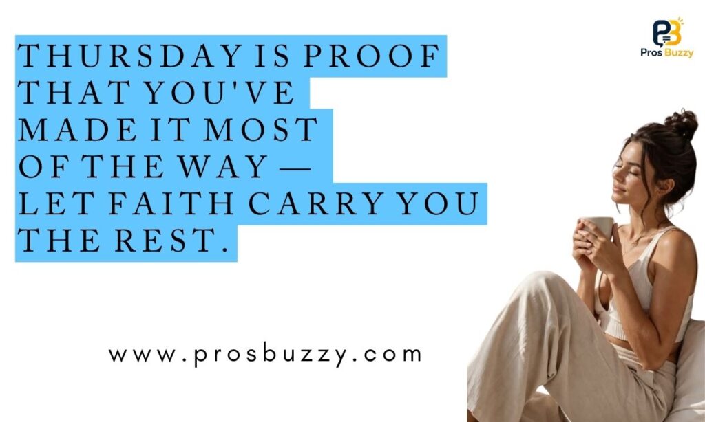 Thursday Blessings Quotes