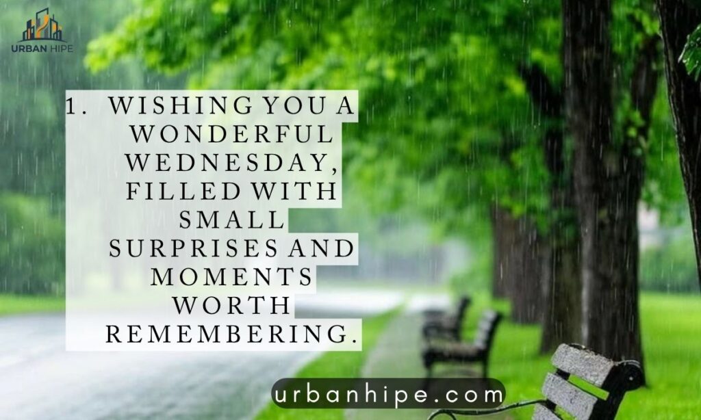Wonderful Wednesday Blessings