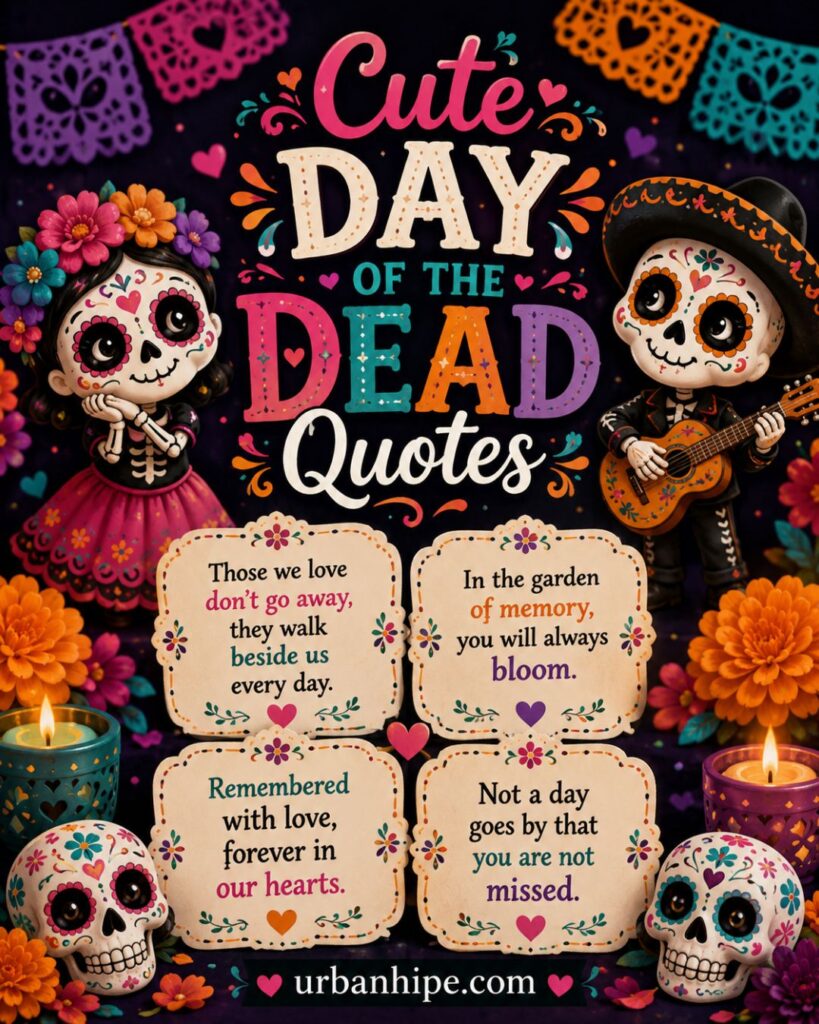 Cute Day of the Dead Quotes